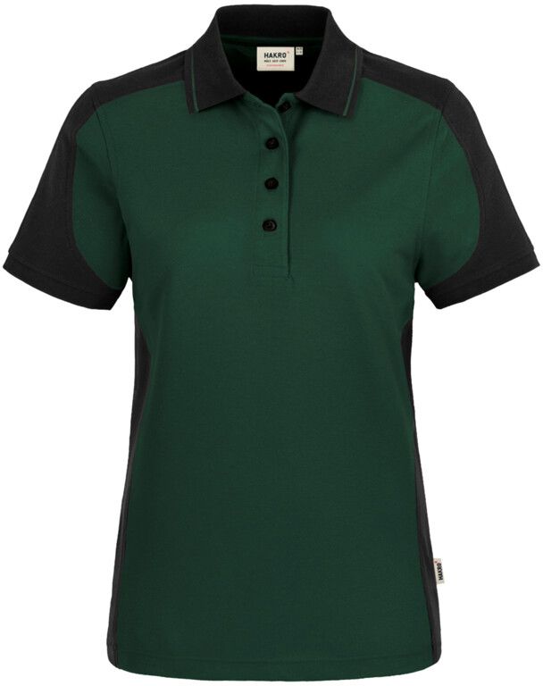 Damen-Poloshirt Contrast Performance - 50% Baumwolle, 50% Polyester, 200 g/m²