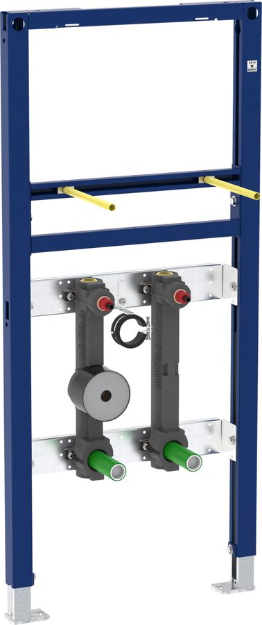Geberit Duofix Element für Wascht. 112 - Standarmatur, mit zwei Wasserzählerstr.