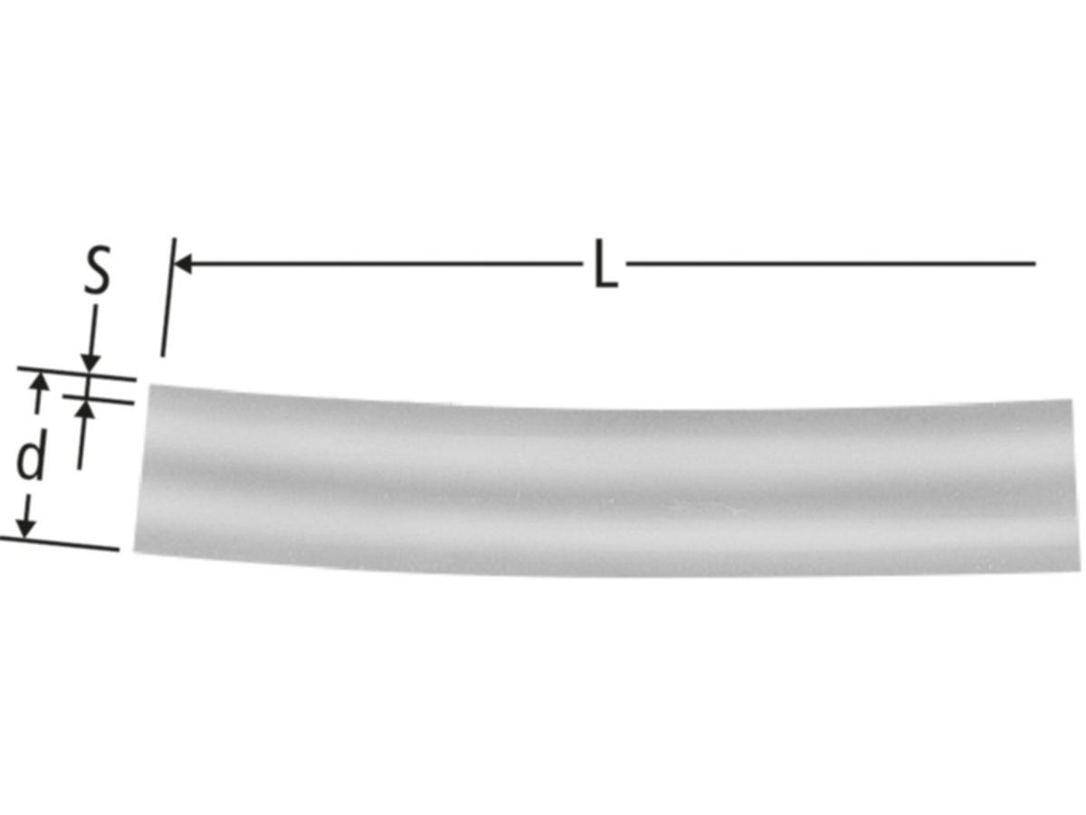 Optiflex Flowpress-Rohr formstabil - in Ringen, PE-XC, 25 à 50m