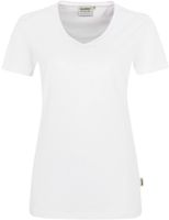 Damen V-Shirt Mikralinar PRO - 50% CO / 50% PES, 190 g/m2