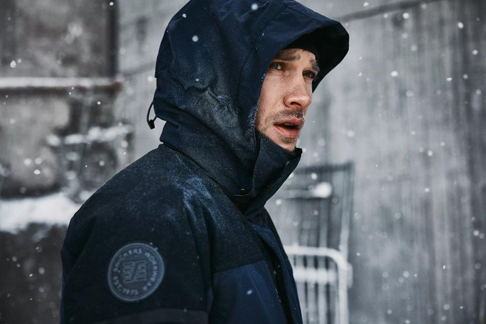 Winterjacke AllroundWork - Snickers, grau/grau, wasserdicht
