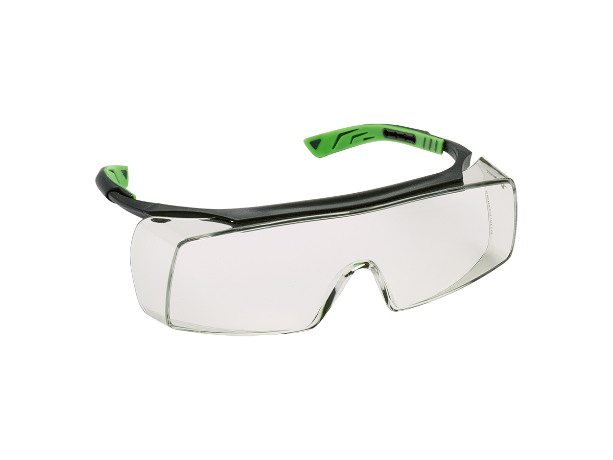 Bügel-Schutzbrille UNIVET, überbrille - kratzf.beschlagfreier Polycarbonatsch.