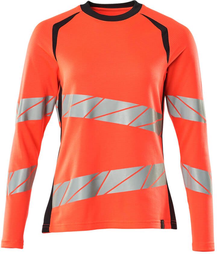 T-Shirt Langarm Damen - 50% PES / 50% CO, 150 g/m²