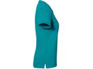 Cotton Tec Damen V-Shirt, Gr. 2XL - smaragd