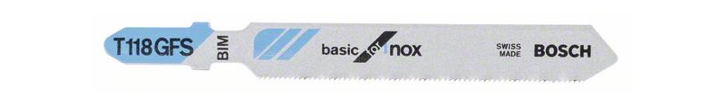 Stichsägeblatt Bosch T118GFS STS basic - Pak. à 5 Stk.