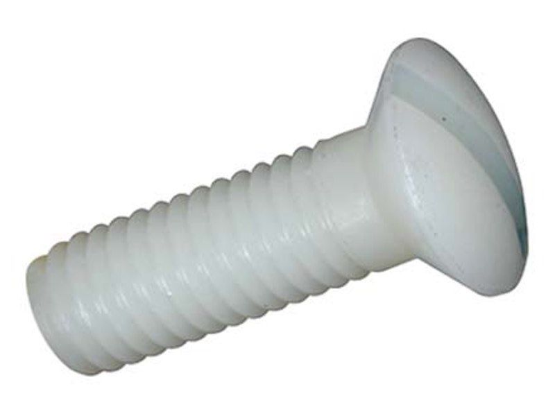 Linsensenkschraube m.Schlitz Polyam. 6.6 - DIN964A