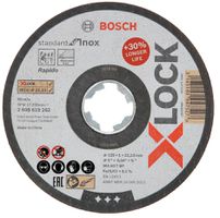X-Lock Trennscheiben 125x1 mm flach - Bosch (Inox/Metall)