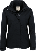 Damen-Active-Jacke Aspen 2XL schwarz - 100% Polyester