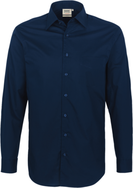 Hemd 1/1-Arm Performance Gr. 2XL, tinte - 50% Baumwolle, 50% Polyester