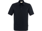 Poloshirt Performance Gr. L, schwarz - 50% Baumwolle, 50% Polyester, 200 g/m²
