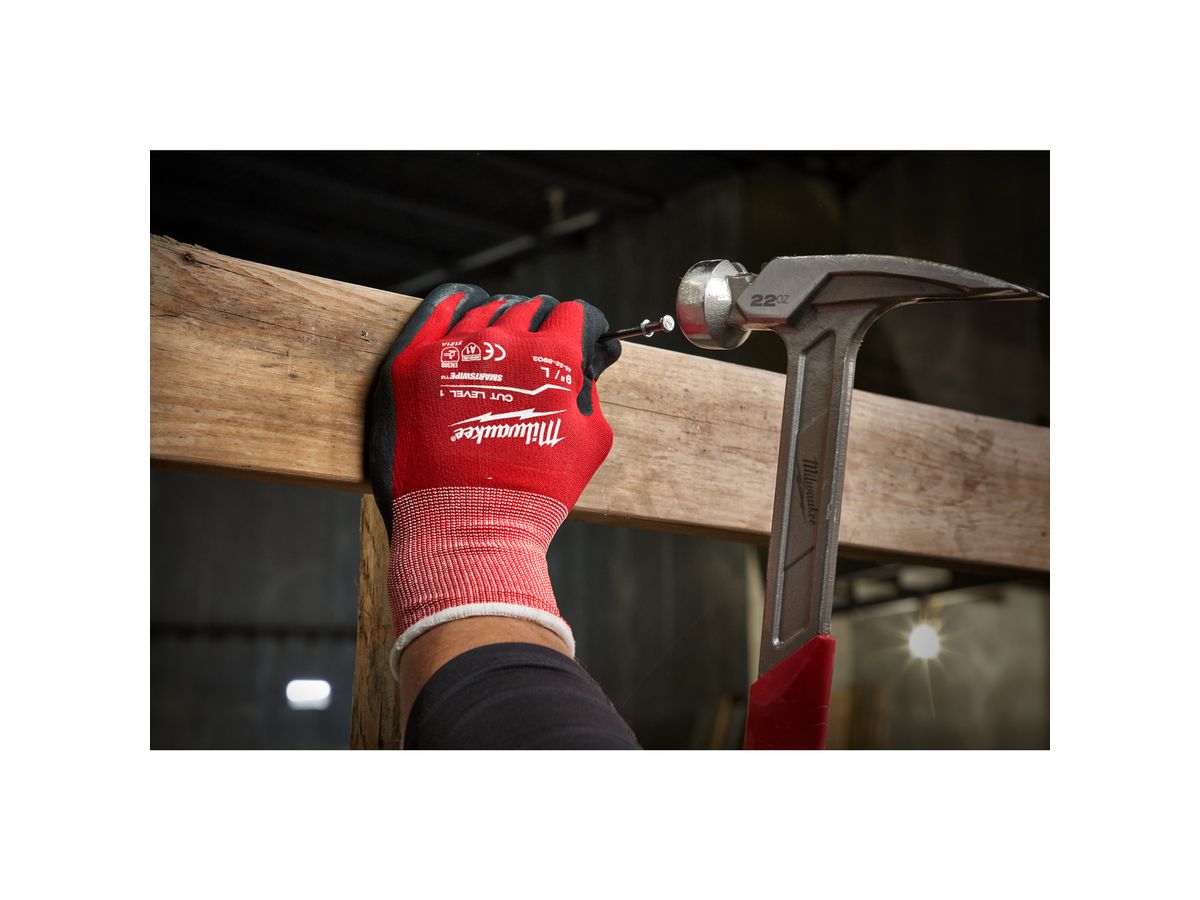 Schnittschutzhandschuhe - Milwaukee, Klasse 1/A