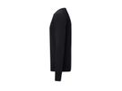 HAKRO Pullover Premium-Baumwolle, Gr.2XL - Feinstrick aus 100 % Baumwolle, schwarz