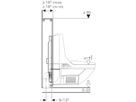 Geberit GIS-Wand-WC-Element - für Zweistückanlagen