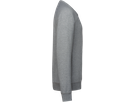 Raglan-Sweatshirt Gr. S, grau meliert - 50% Baumwolle, 50% Polyester, 300 g/m²