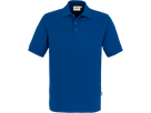 Poloshirt Perf. Gr. M, ultramarinblau - 50% Baumwolle, 50% Polyester, 200 g/m²