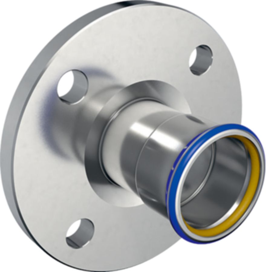 Mapress Gas Flansch mit Muffe