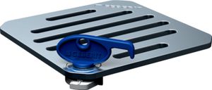 Geberit Rost abschliessbar - zu Bodenabläufen 13 x 13 cm