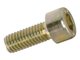 Zylinderschrauben mit Innensechskant - o. Schaft Stahl 8.8 verz. gelb chromat.