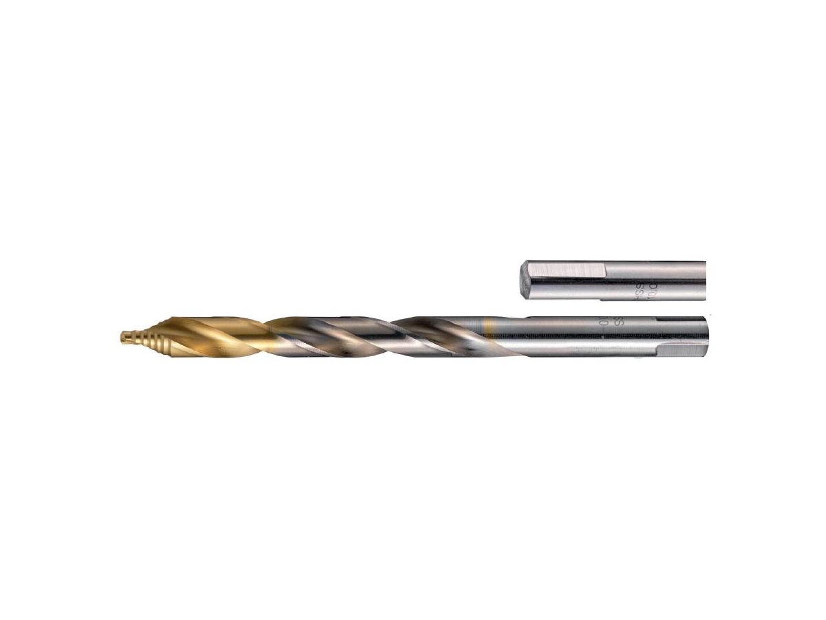 Spiralbohrer HSS-G DIN 338 TiN - 1.0 mm, Fortec