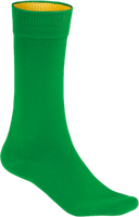 Socken Premium Gr. L, kellygrün - 85% Baumwolle, 12% Polyamid und 3% Elast