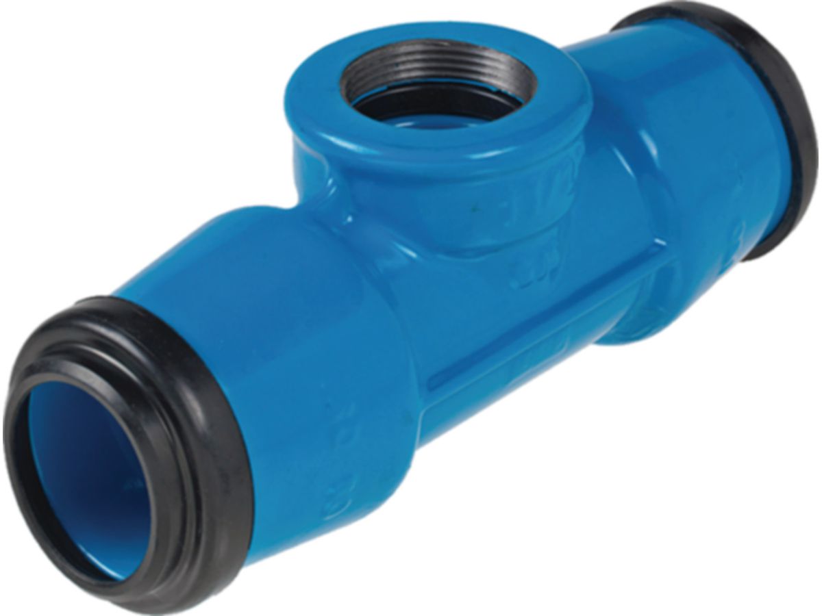 Steckfitting-T-Stück Hawle - mit Innengewinde