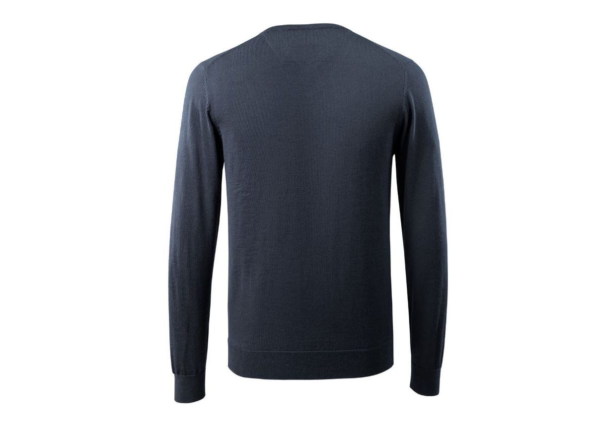 Strickpullover V-Ausschnitt Gr. S - Mascot, schwarzblau