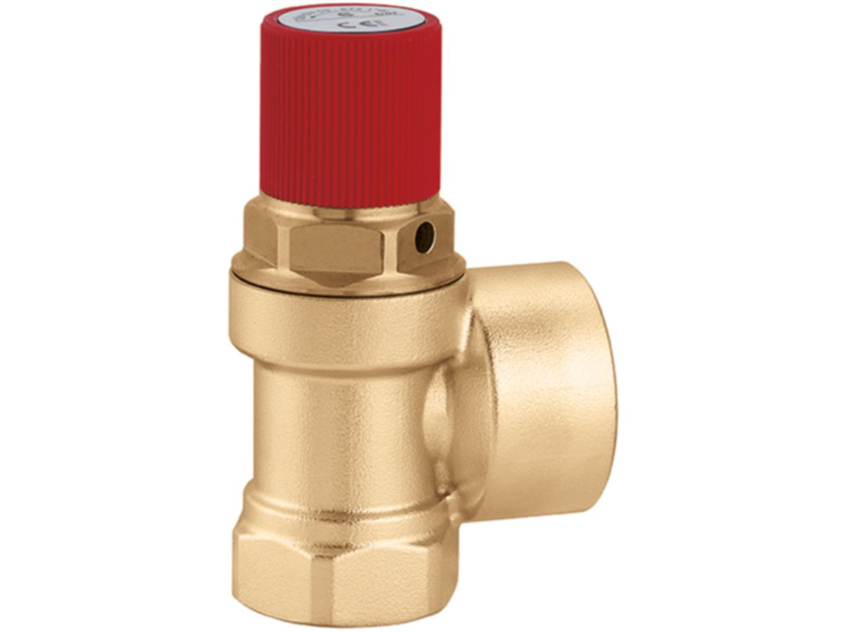 Sicherheitsventil Caleffi - Typ 5320, 530, 5321, 302 IG-IG Anschluss