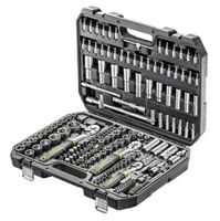 Steckschlüsselsatz ECO FORTEC - 1/4" + 3/8" + 1/2", 171-tlg.