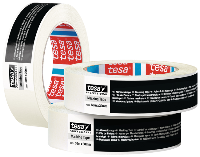 Abdeckband Tesakrepp 4325 - für allgemeine Abdeckarbeiten