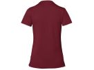 Cotton Tec Damen V-Shirt, Gr. XL - weinrot