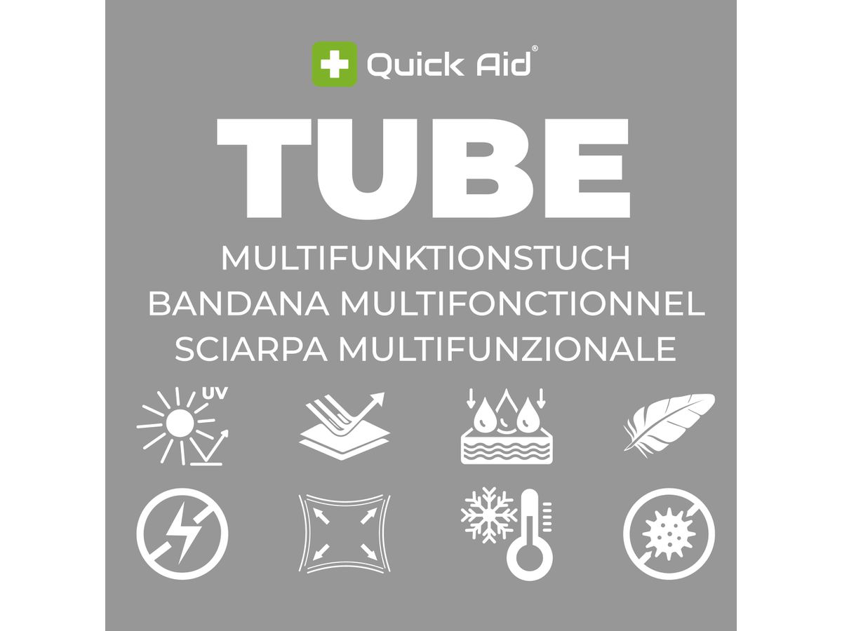 Tube Multifunktionstuch anthrazit