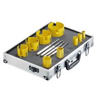 Lochsäge-Satz PRO-FIT HM 13-tlg. - Satz 17/21/25/33/41/51/65/76/83 mm
