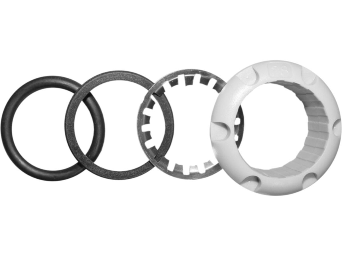 sudoFIT-Ersatzteile-Set - O-Ring, Distanzring, Fixierring, Hülse
