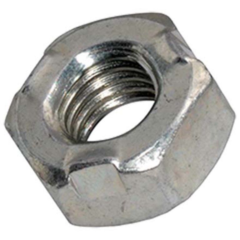 Sicherungsmuttern Ganzmetall Typ V3 - Stahl 8 verzinkt blau chromatiert