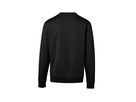 Sweatshirt Bio-Baumwolle GOTS Gr. L - schwarz,75% Baumwolle (Bio),25% Poly.rec