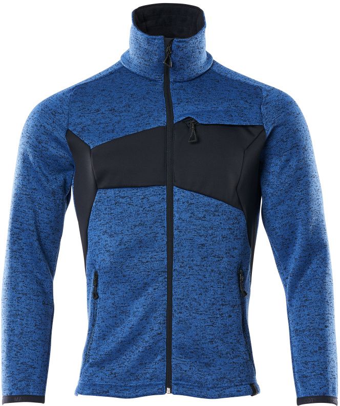 Strickpullover / Strickjacke - mit Reissverschluss