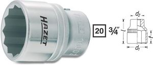 Doppel-6kt.-Einsatz 1000Z HAZET - 3/4"
