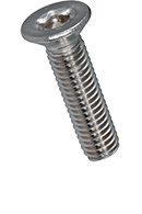 Senk-Schr mit I-6rd INOX A4 - ISO 14581