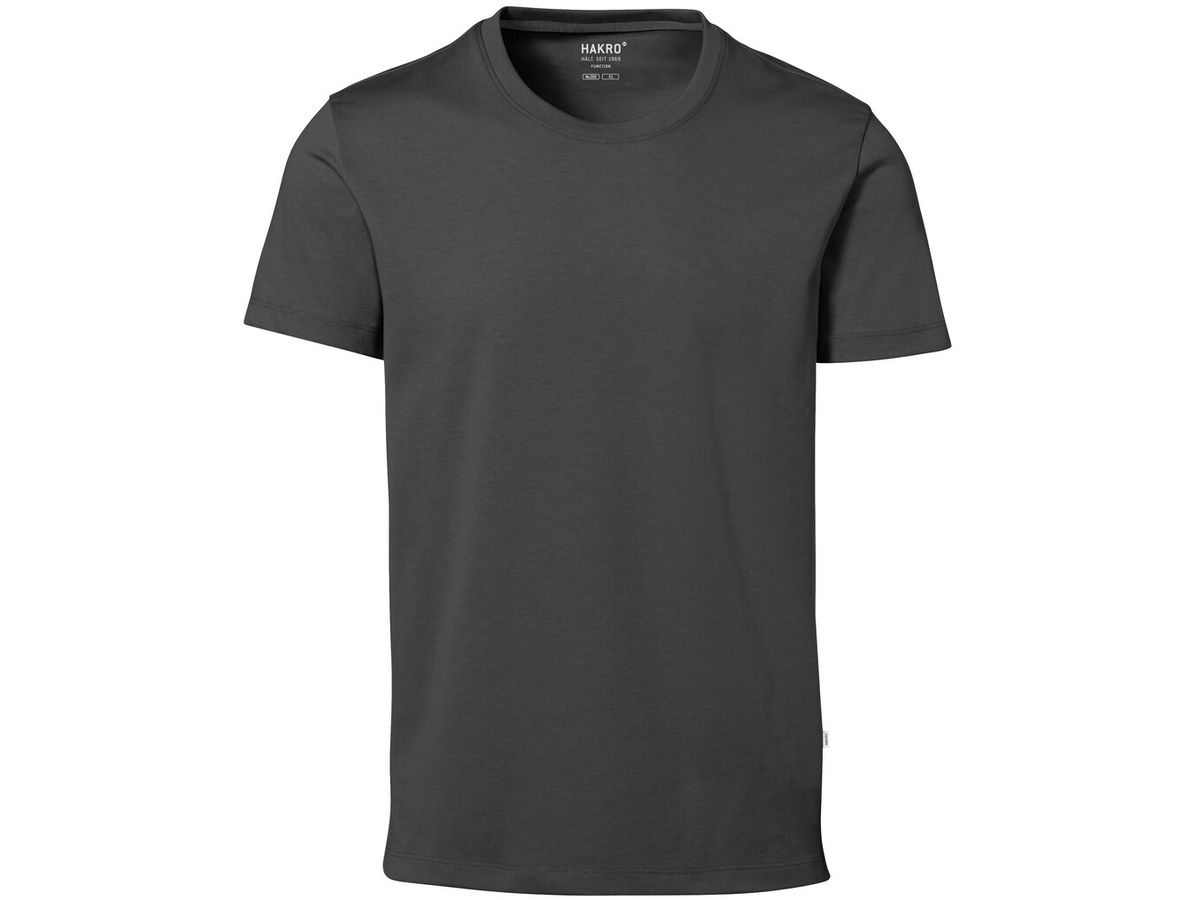 T-Shirt Cotton Tec Gr. 4XL - anthrazit, 50% CO / 50% PES, 185 g/m²