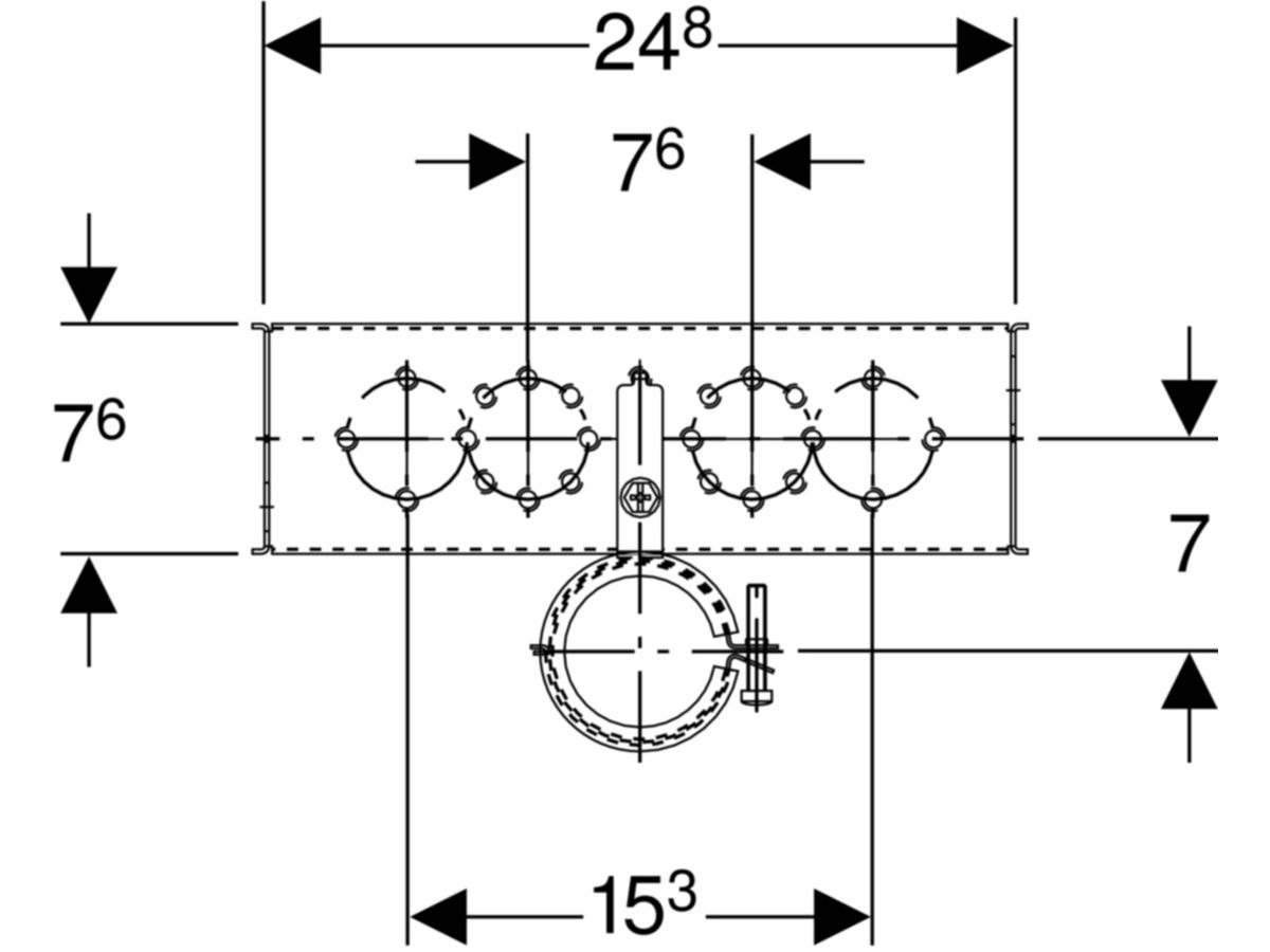 Geberit GIS-Waschtischset