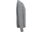 V-Pullover Merino Wool XL dunkelgr-mel. - 100% Merinowolle