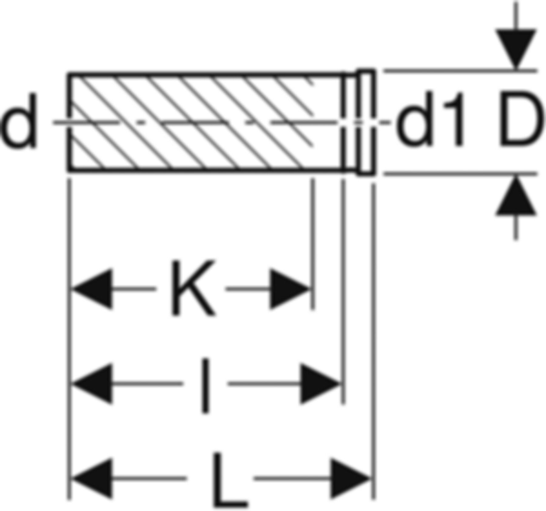 Geberit PE Wandklosett-Stutzen