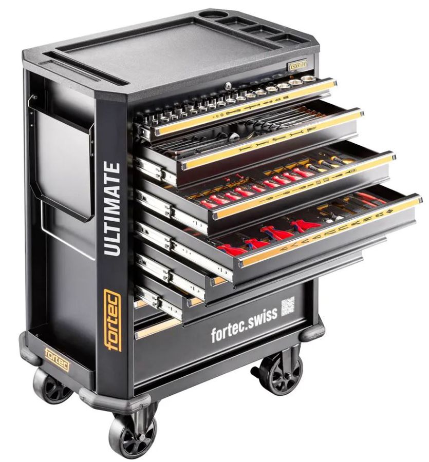 Werkstattwagen ULTIMATE fortec - 708-tlg.