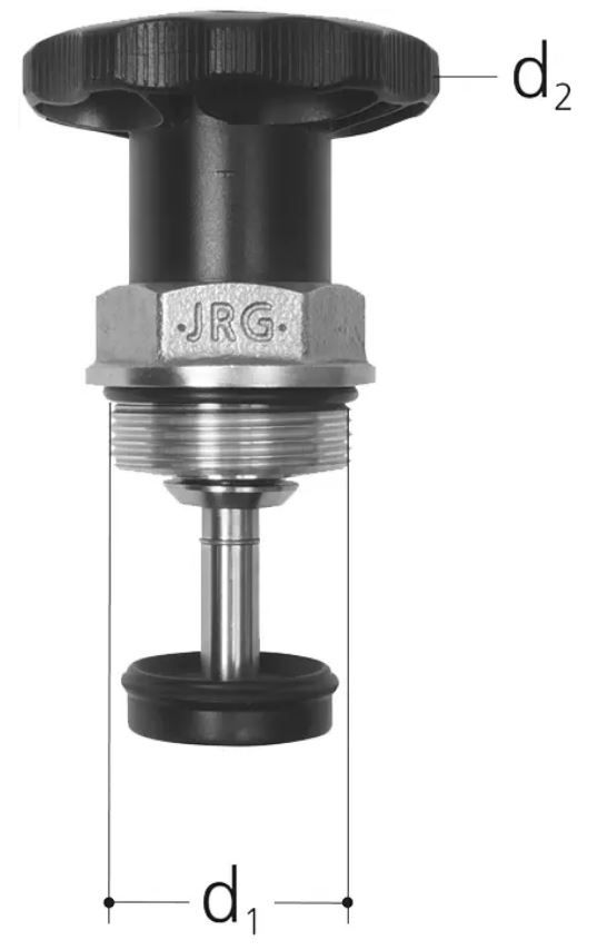 Oberteil JRG 11/4" Ausgang - Zu Feinfilter mit Umgehung JRG 1840/1846
