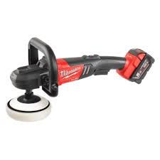 Akku-Polierer SET mit Polierteller M18 - Milwaukee im HD Box, 2x5.0 Ah
