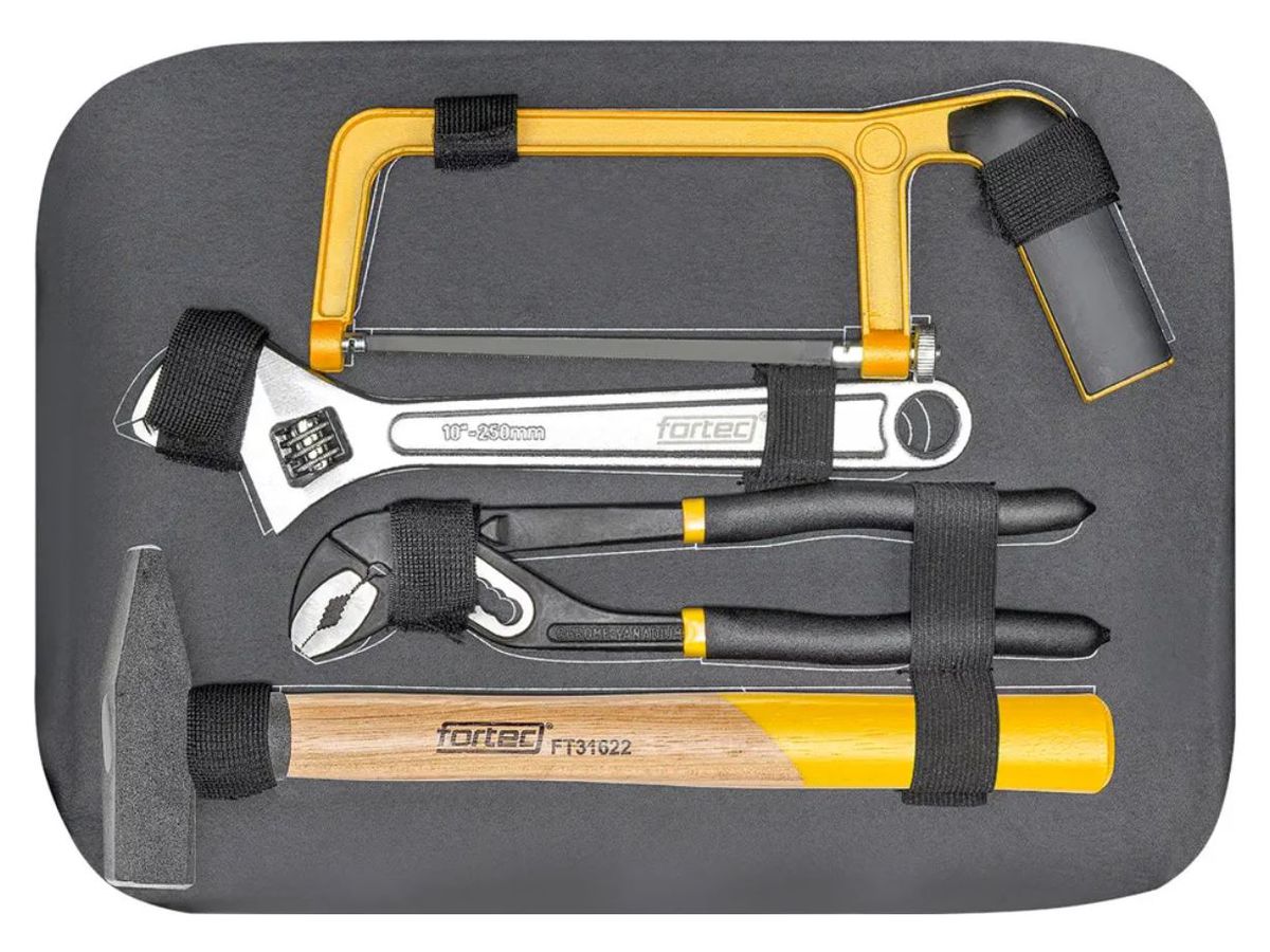 Werkzeugkoffer ABS, Carbon Mini - 126-tlg.