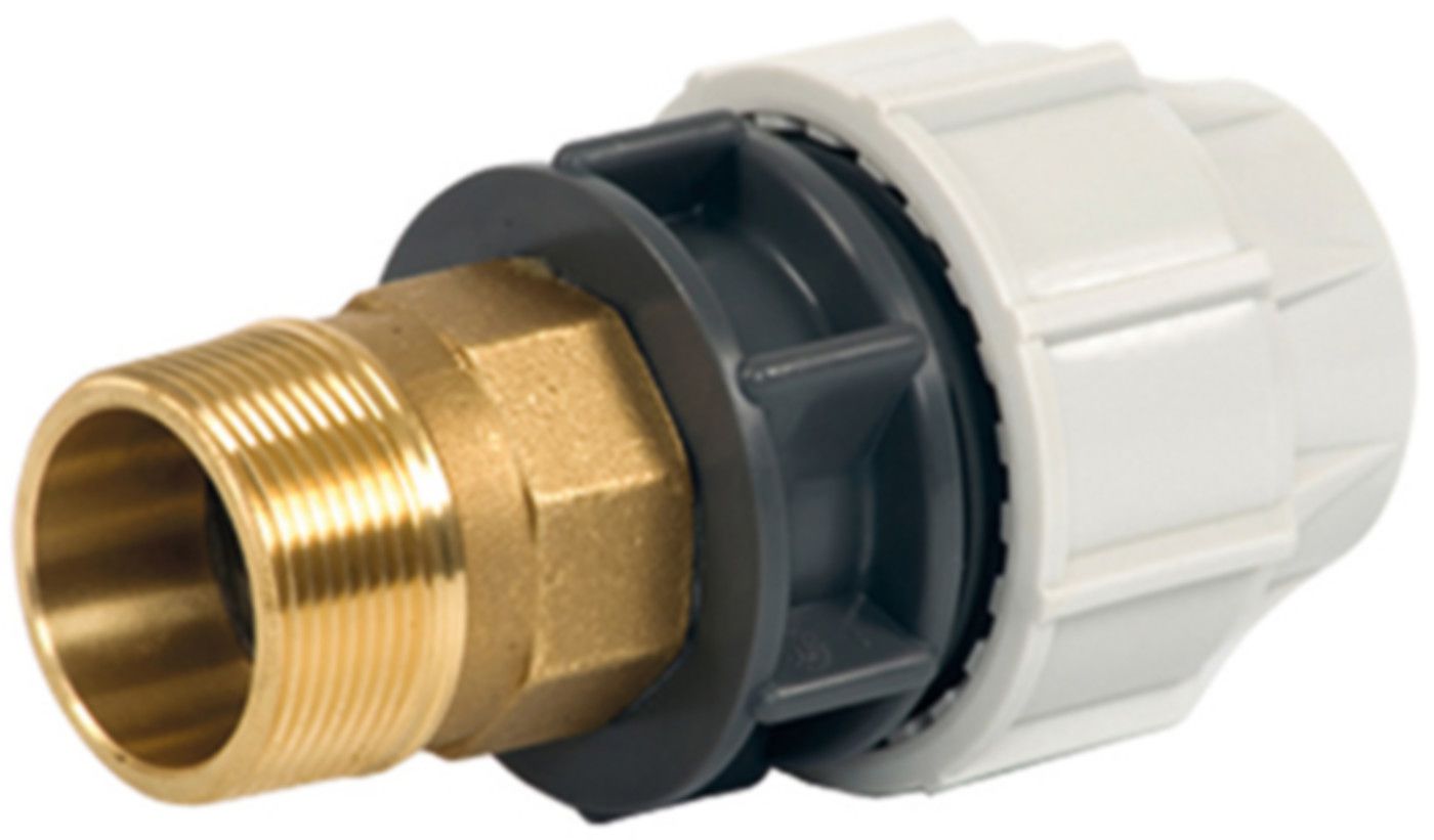 Plasson Übergang mit Messing AG