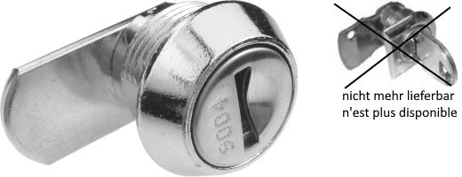 Schraubzylinder Typ 1700-22/A1 - inkl. 2 Schlüssel