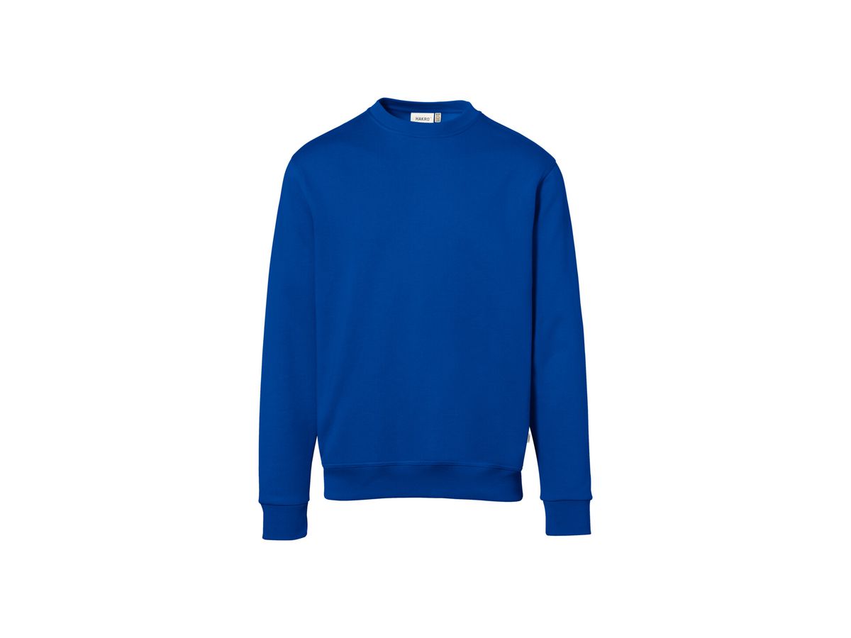 Sweatshirt Bio-Baumwolle GOTS Gr. XL - royalblau,75% Baumw.(Bio),25% Poly.recyc