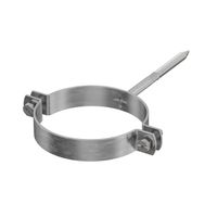 Rohrschelle RSK verzinkt mit Gewinde - und 2 Schrauben